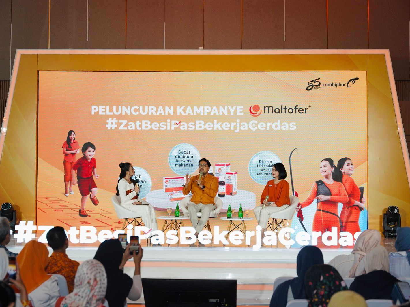 Konferensi pers Maltofer #ZatBesiPasBekerjaCerdas bersama Dokter Spesialis Anak